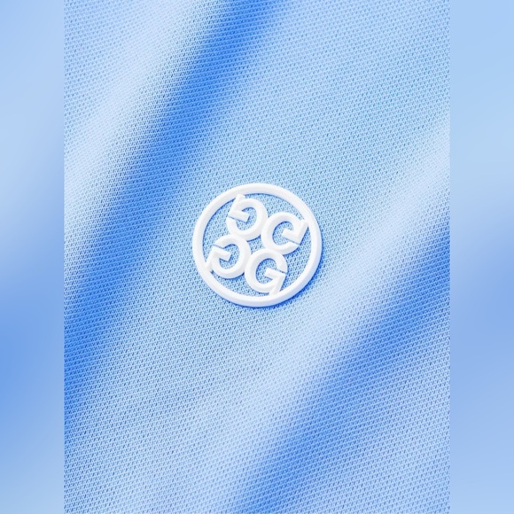 G/FORE - Tux Piqué Golf Polo Shirt - Blue - Picture 3 of 4